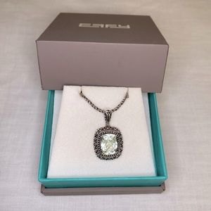 Effy Green Amethyst Pendant Necklace - Sterling Silver